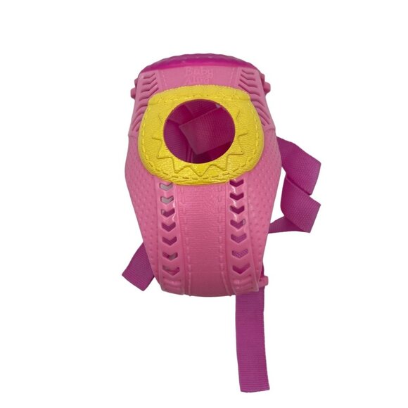 Toy Baby Alive Go Bye Bye Baby Doll Carrier Wearable Pink Yellow - Picture 2 of 5